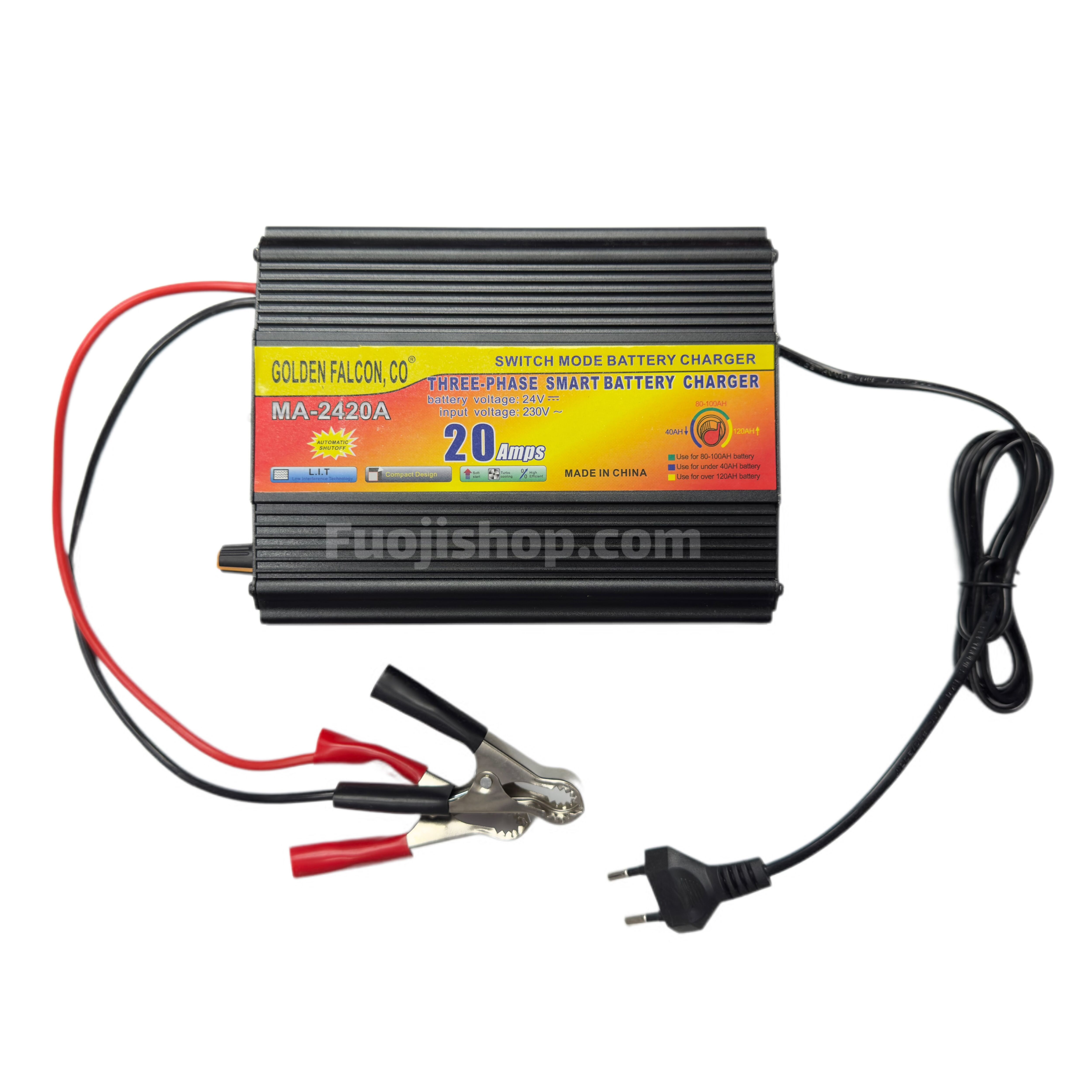 شارژر باتری 24V 20A اتوماتیک MA-2420A